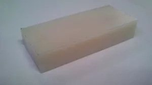 PA6G hranol  přírodní barva 100mm x 150mm x 430mm